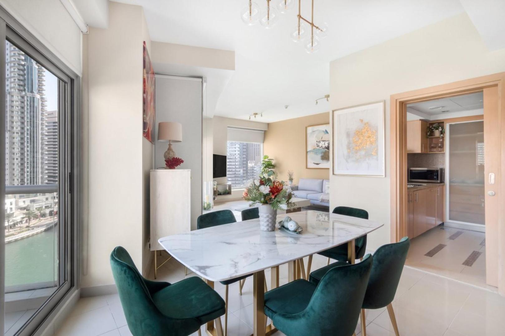 Appartamento Guestready - Marina View | Fairfield Tower Dubai Esterno foto