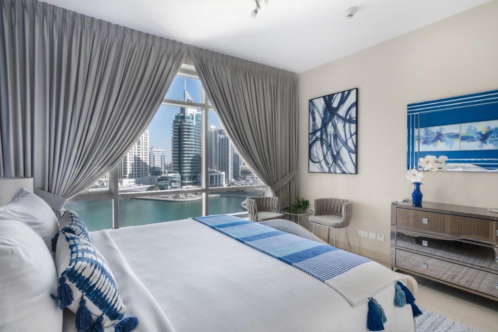 Appartamento Guestready - Marina View | Fairfield Tower Dubai Esterno foto